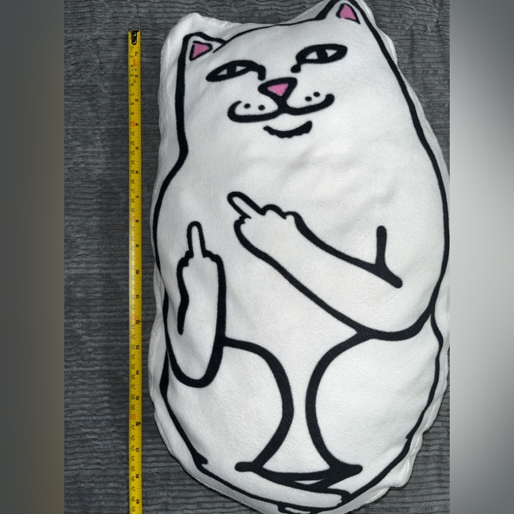 RIPNDIP Lord Nermal Pillow